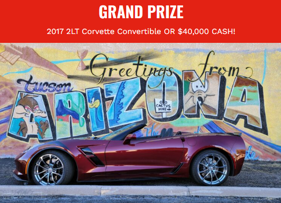 Tucson Rotary Classic Car Show Raffle