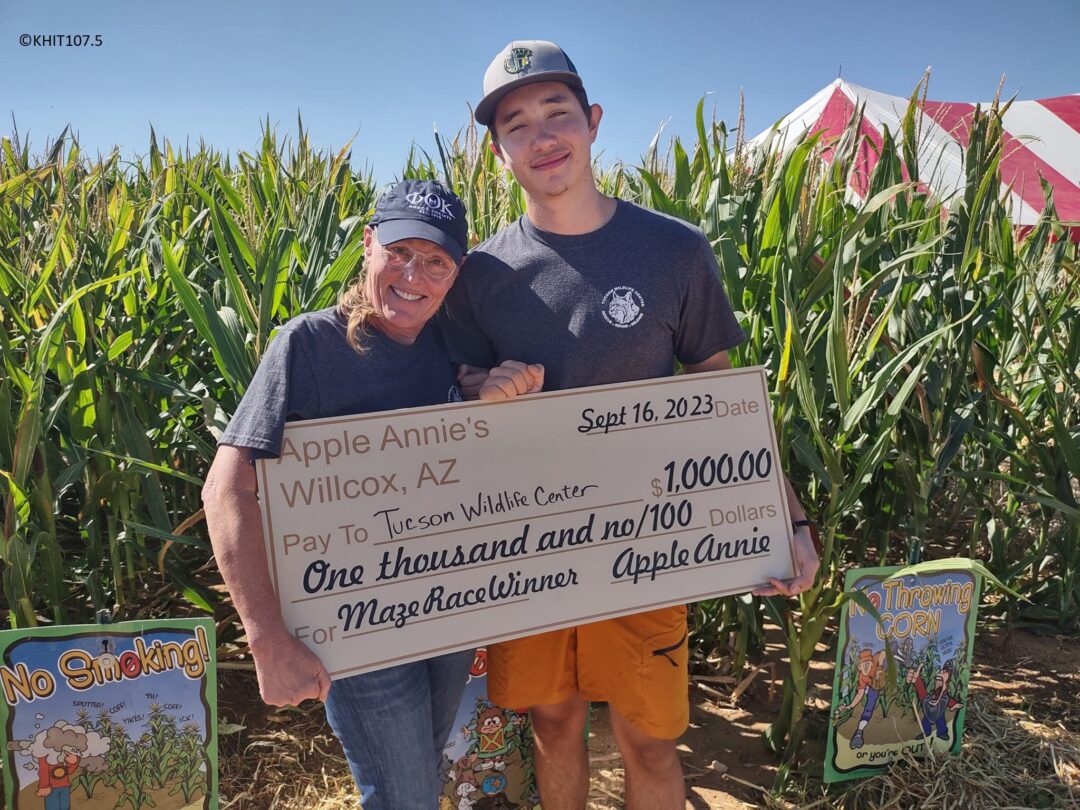 Thank you Team KHIT 107.5 / Apple Annie’s Maze for Charity